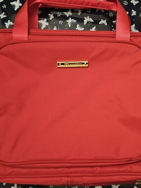Joy Mangano Hot Pink Women's Travel Cosmetic Bag